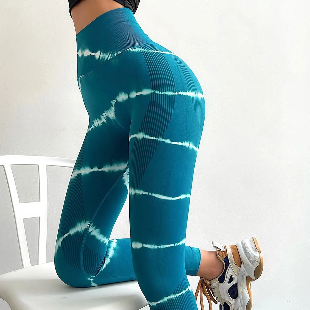 052 High Waist Gym Scrunch Butt Running Training Girl Tight