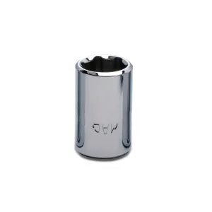 1/4" Drive Metric Sockets - 6-PT.