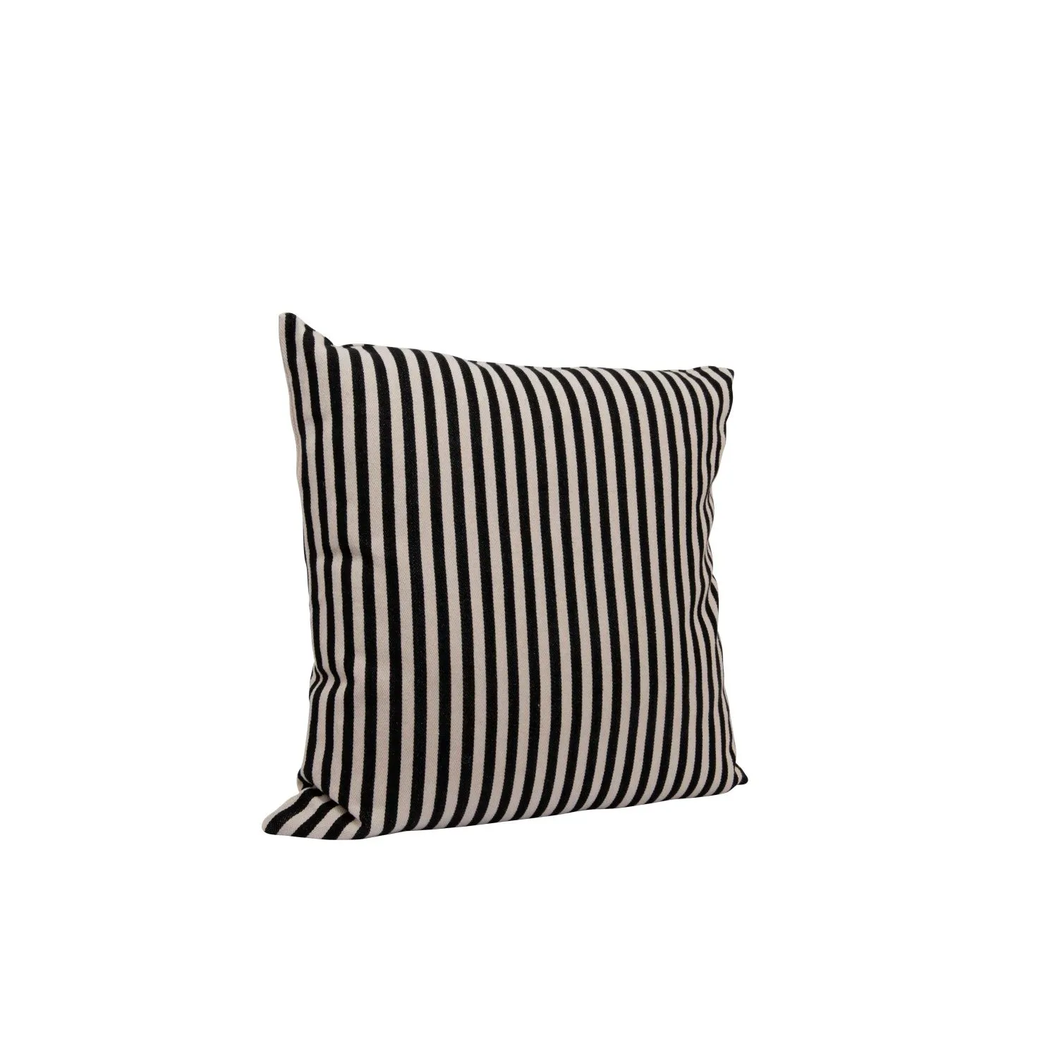 26" Woven Cotton Striped Pillow