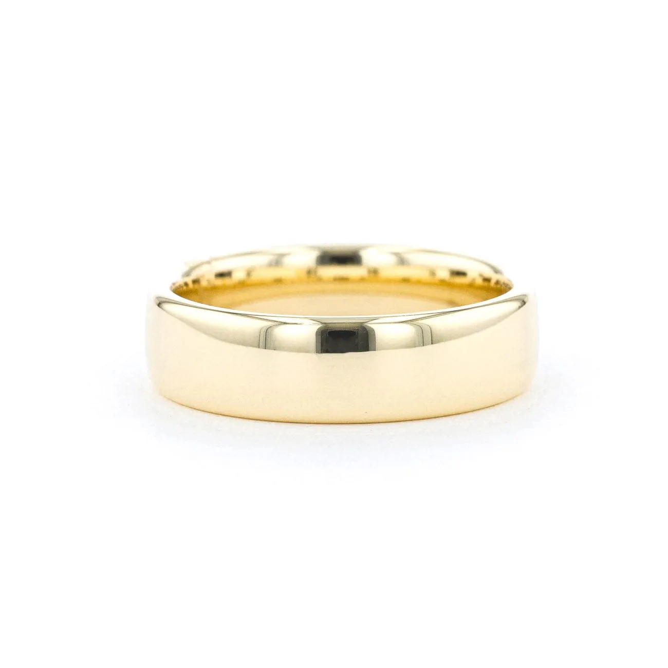 6.5mm Euro Comfort Fit High Polish Band
