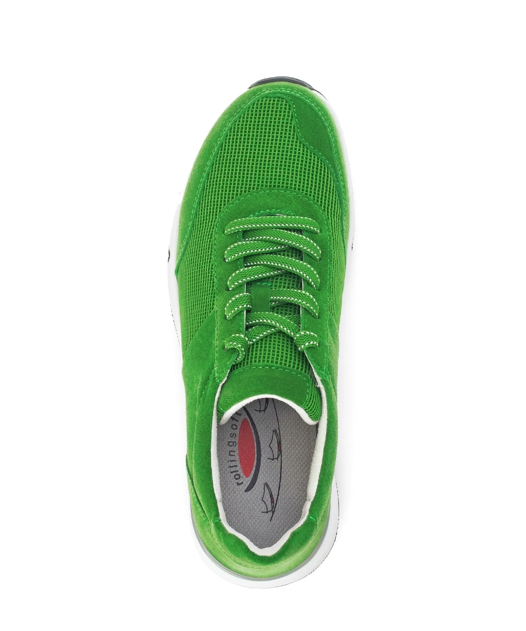 '66.897.34' women's walking rolling sneaker - green
