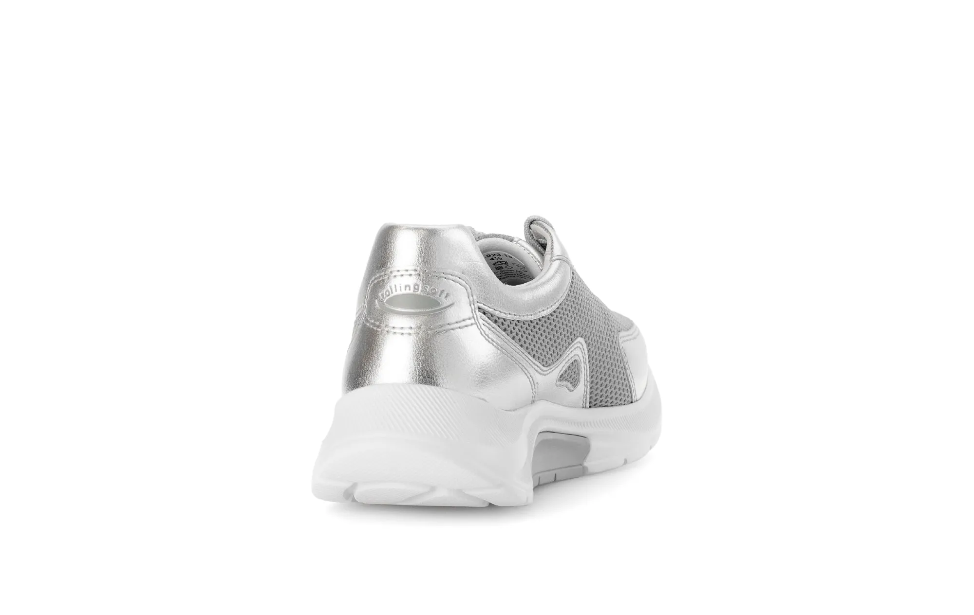 '66.923.19' women's walking rolling sneaker - silver