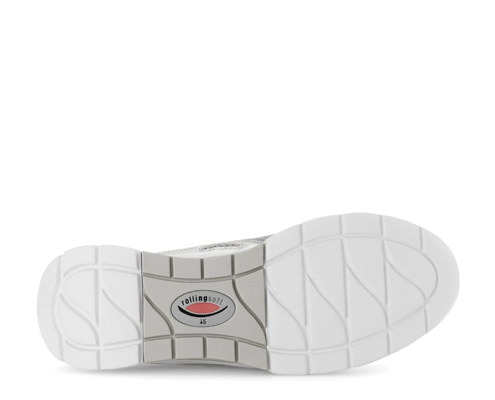 '66.923.19' women's walking rolling sneaker - silver
