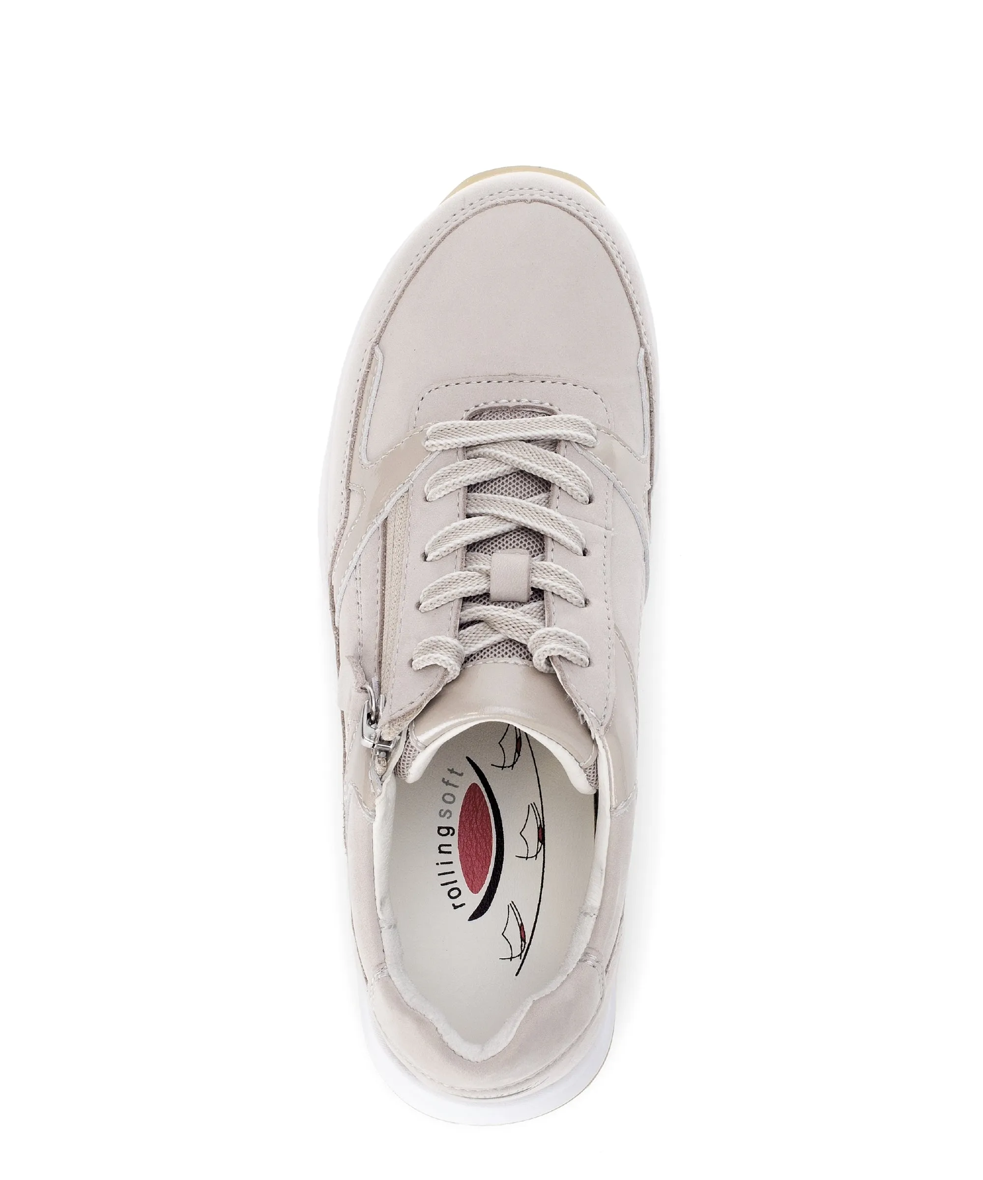 '66.958.31' women's walking rolling sneaker - beige