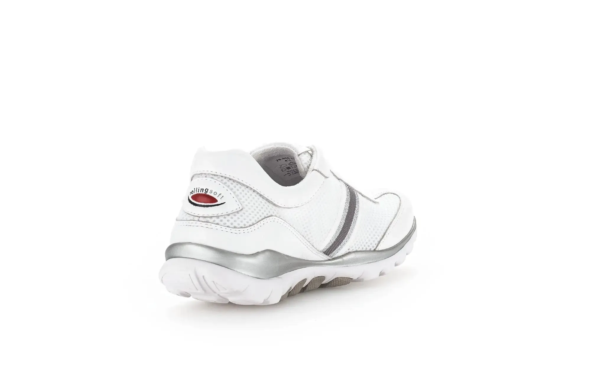 '66.966.51' women's walking rolling sneaker - white