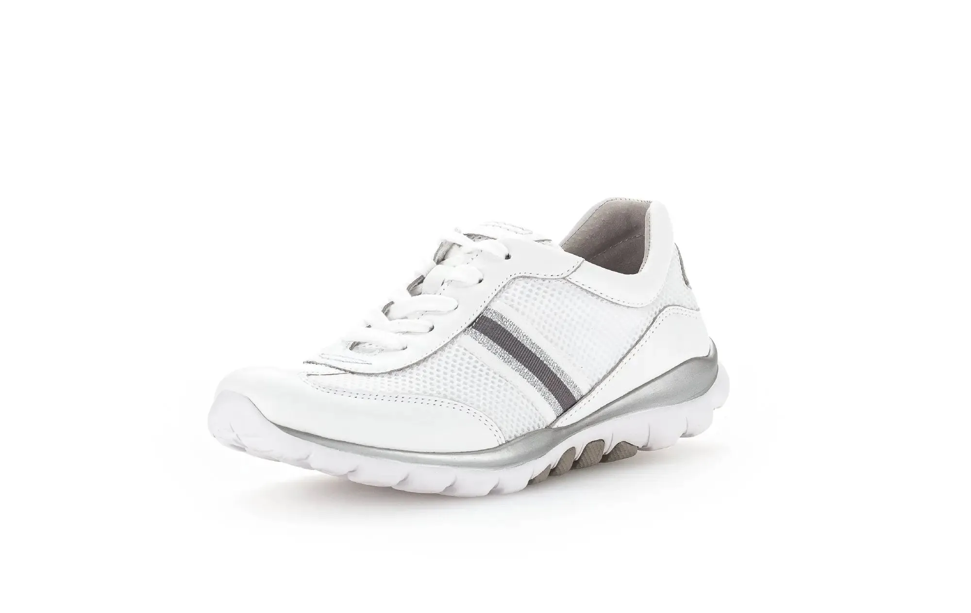 '66.966.51' women's walking rolling sneaker - white