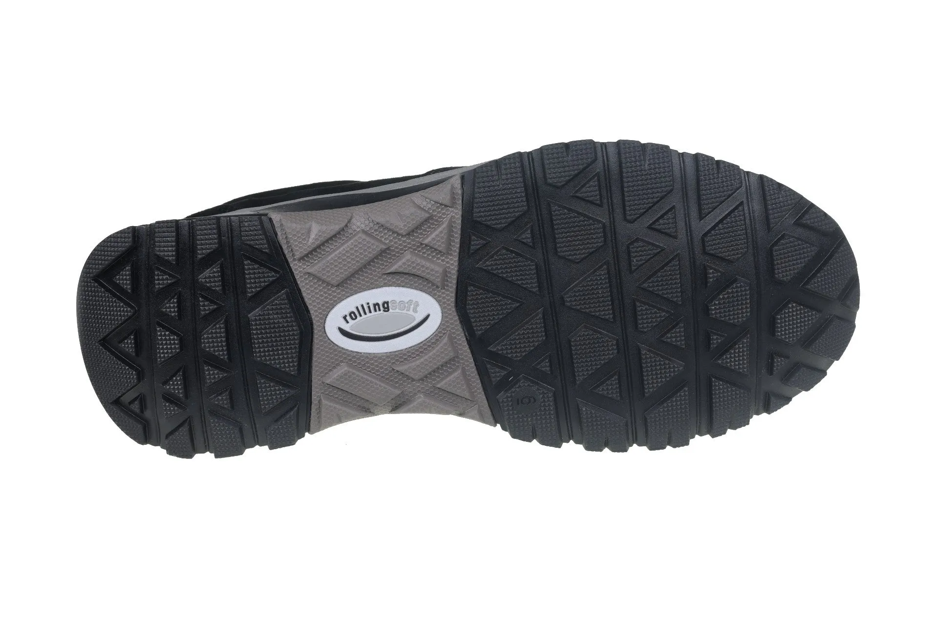 '8000.13.01' men's walking rolling sneaker - black