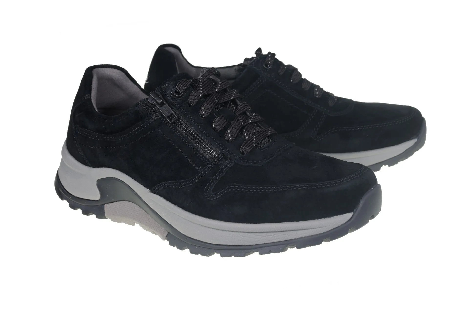 '8000.13.01' men's walking rolling sneaker - black