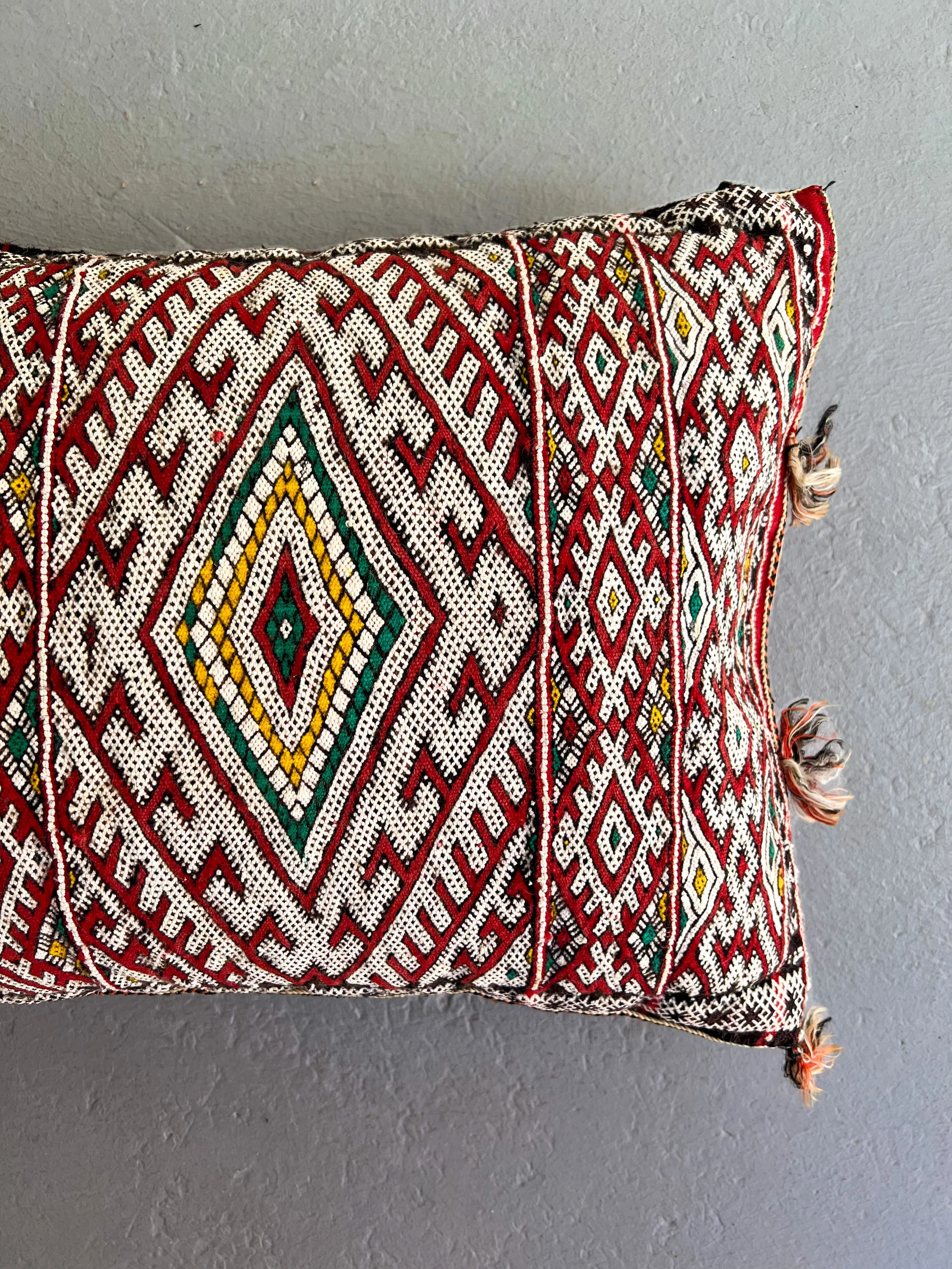 Ain Leuh Lumbar Pillow - Dual Evil Eyes