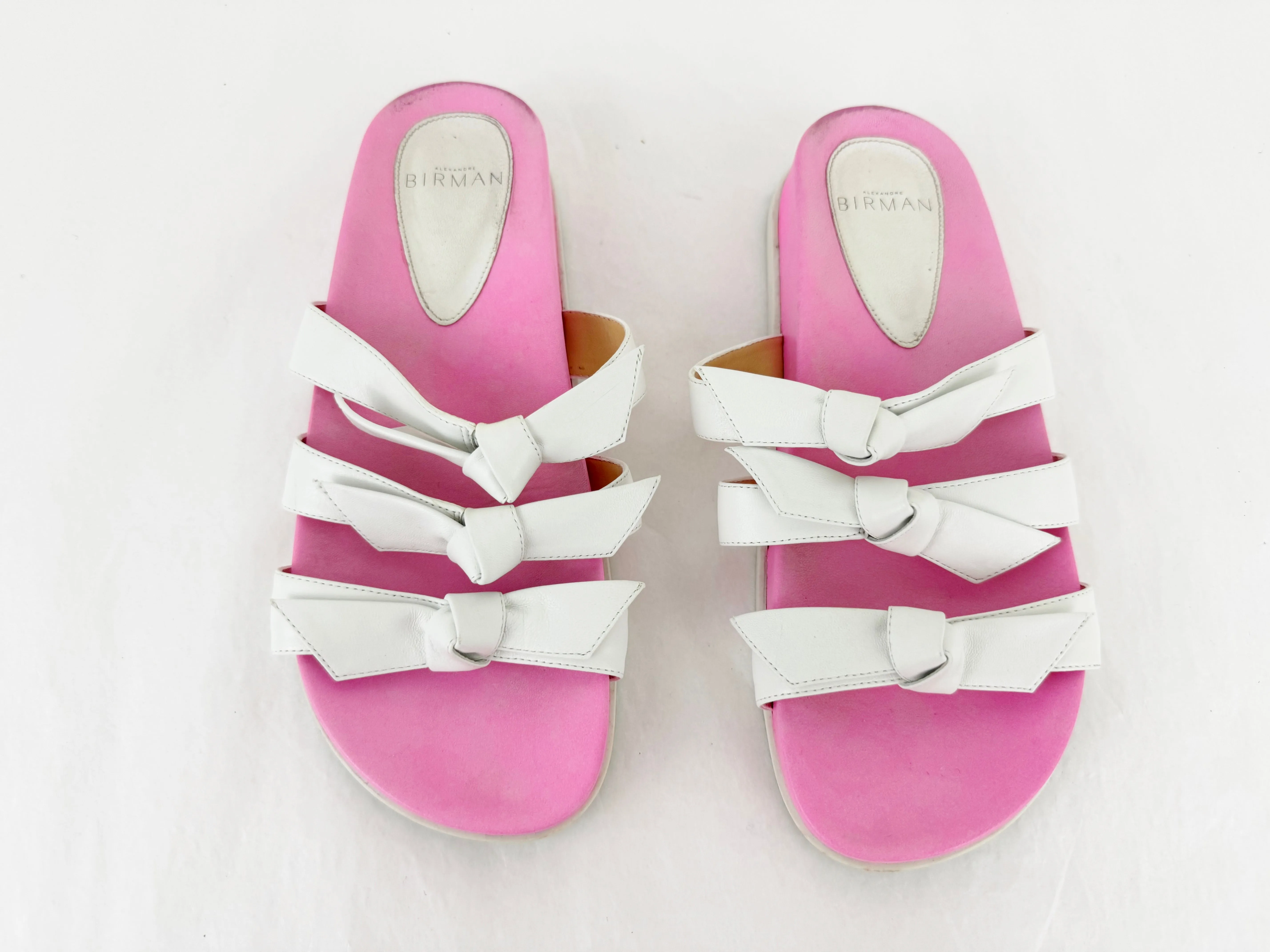 Alexandre Birman Bow Slides Size 7.5