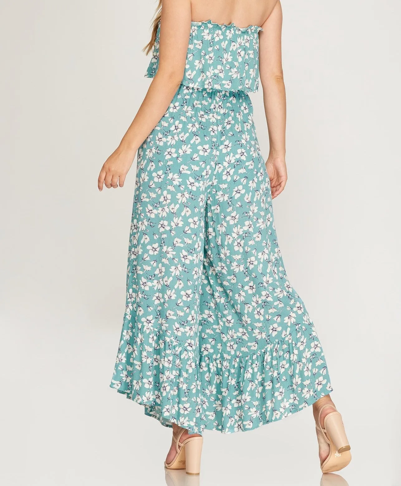 ALICIA JUMPSUIT - AQUA MINT