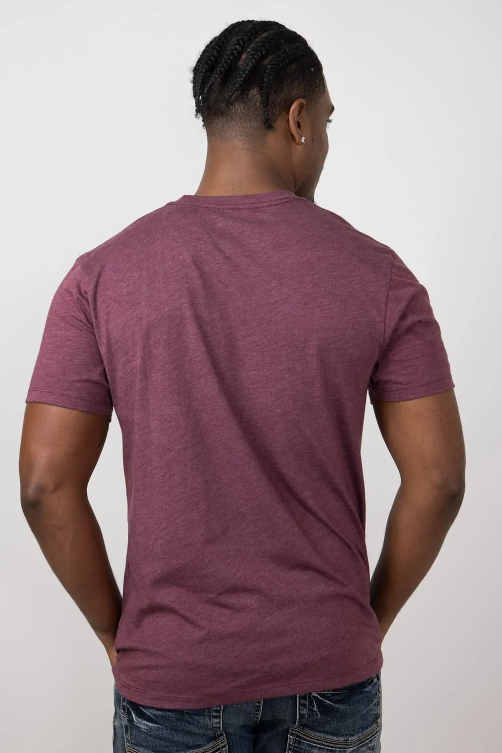 Ariat Established Boot Co Graphic T-Shirt for Men in Maroon Heather | 10052504