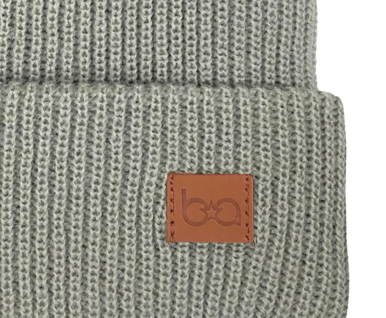 Babyfied - Pompom Toque - Light Grey