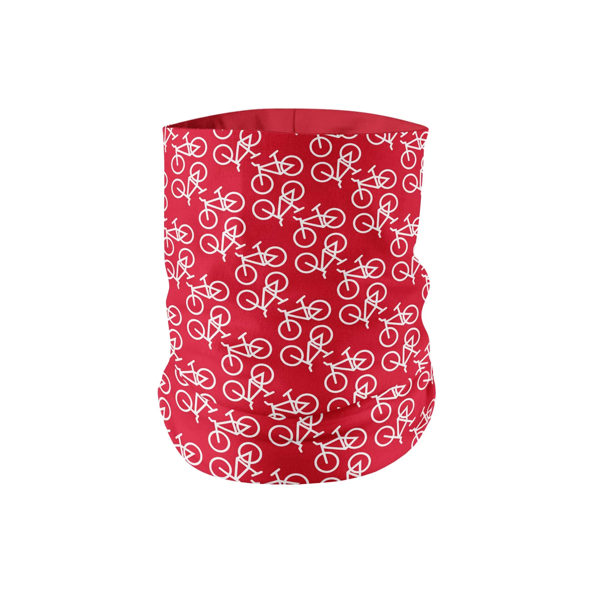 Black Bike Neck Gaiter fit Kids, Youth and Petite