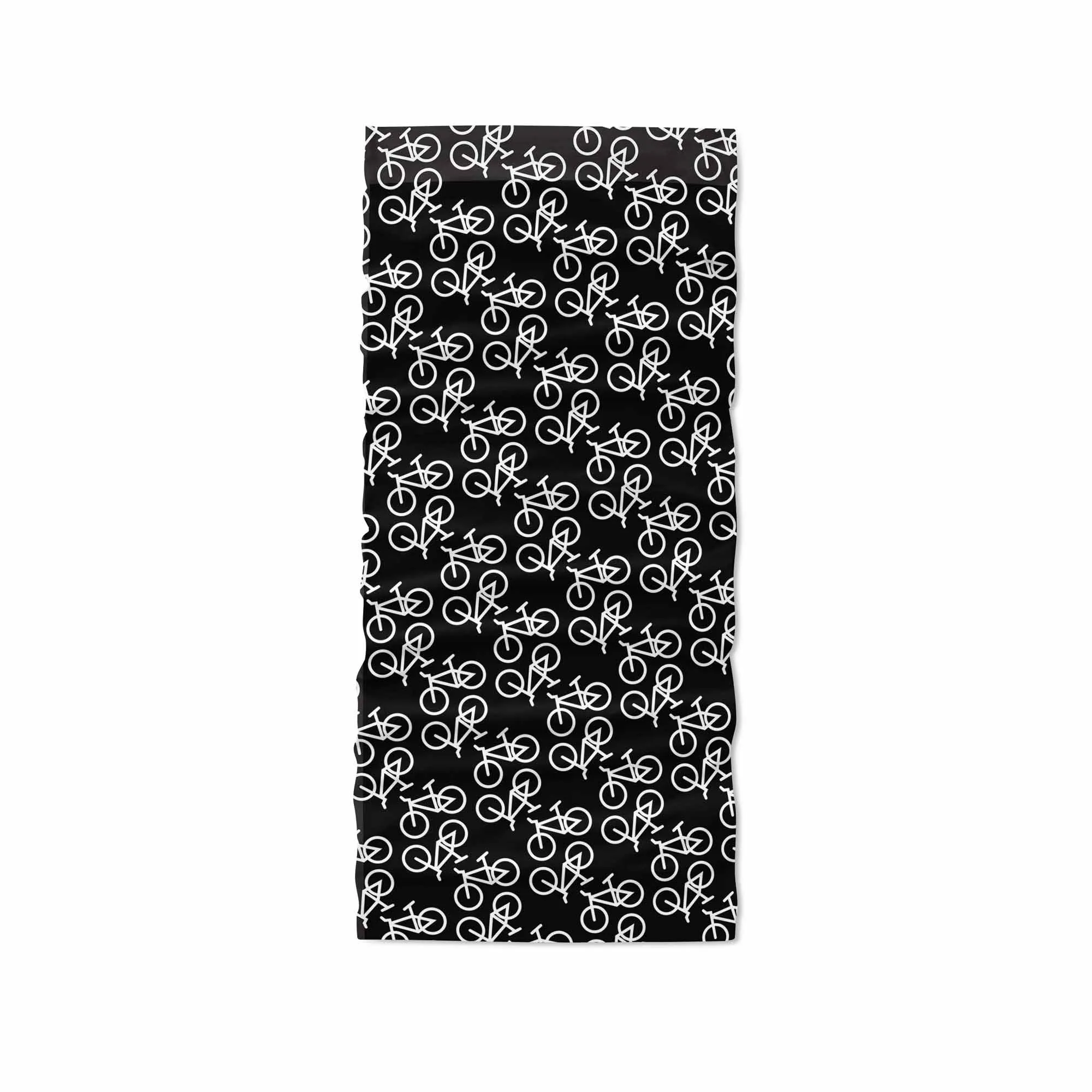 Black Bike Neck Gaiter fit Kids, Youth and Petite
