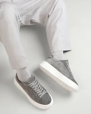 BlancPeak | Plain Gray Sneakers