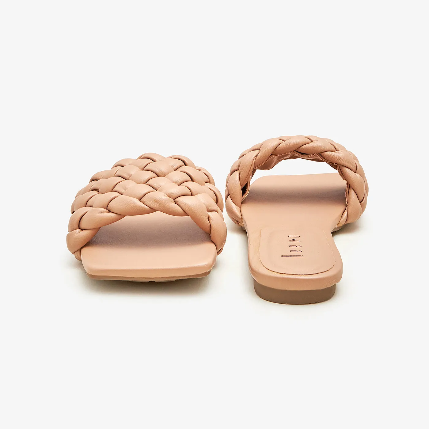 Braided Vamp Flats for Women