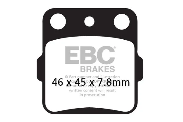 Brakes - FA084TT Carbon - EBC (Rear)