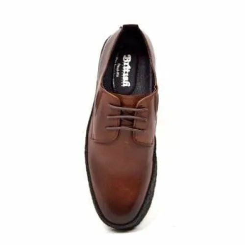 British Walkers Playboy Original Men's Brown Leather Low Top Oxfords Ankle Boots
