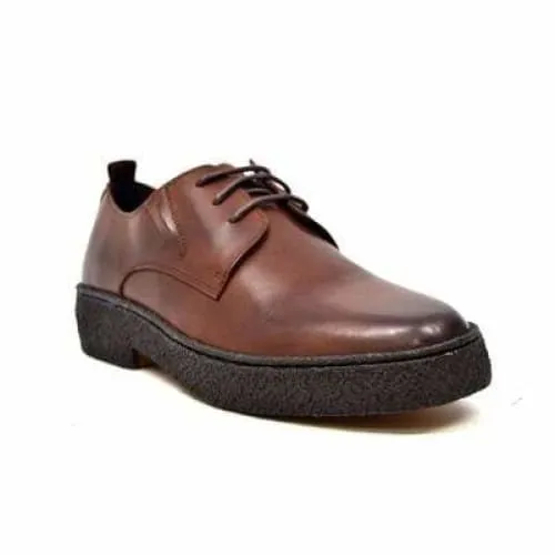 British Walkers Playboy Original Men's Brown Leather Low Top Oxfords Ankle Boots