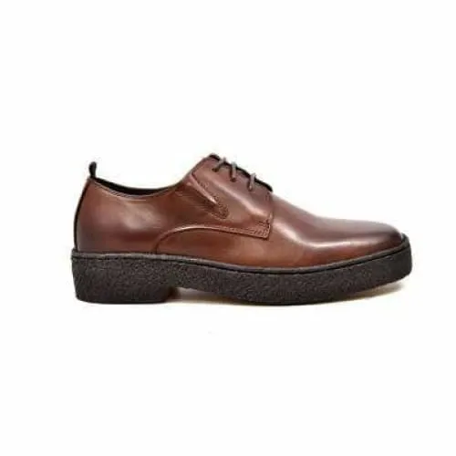 British Walkers Playboy Original Men's Brown Leather Low Top Oxfords Ankle Boots