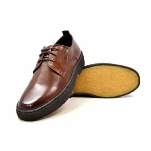 British Walkers Playboy Original Men's Brown Leather Low Top Oxfords Ankle Boots