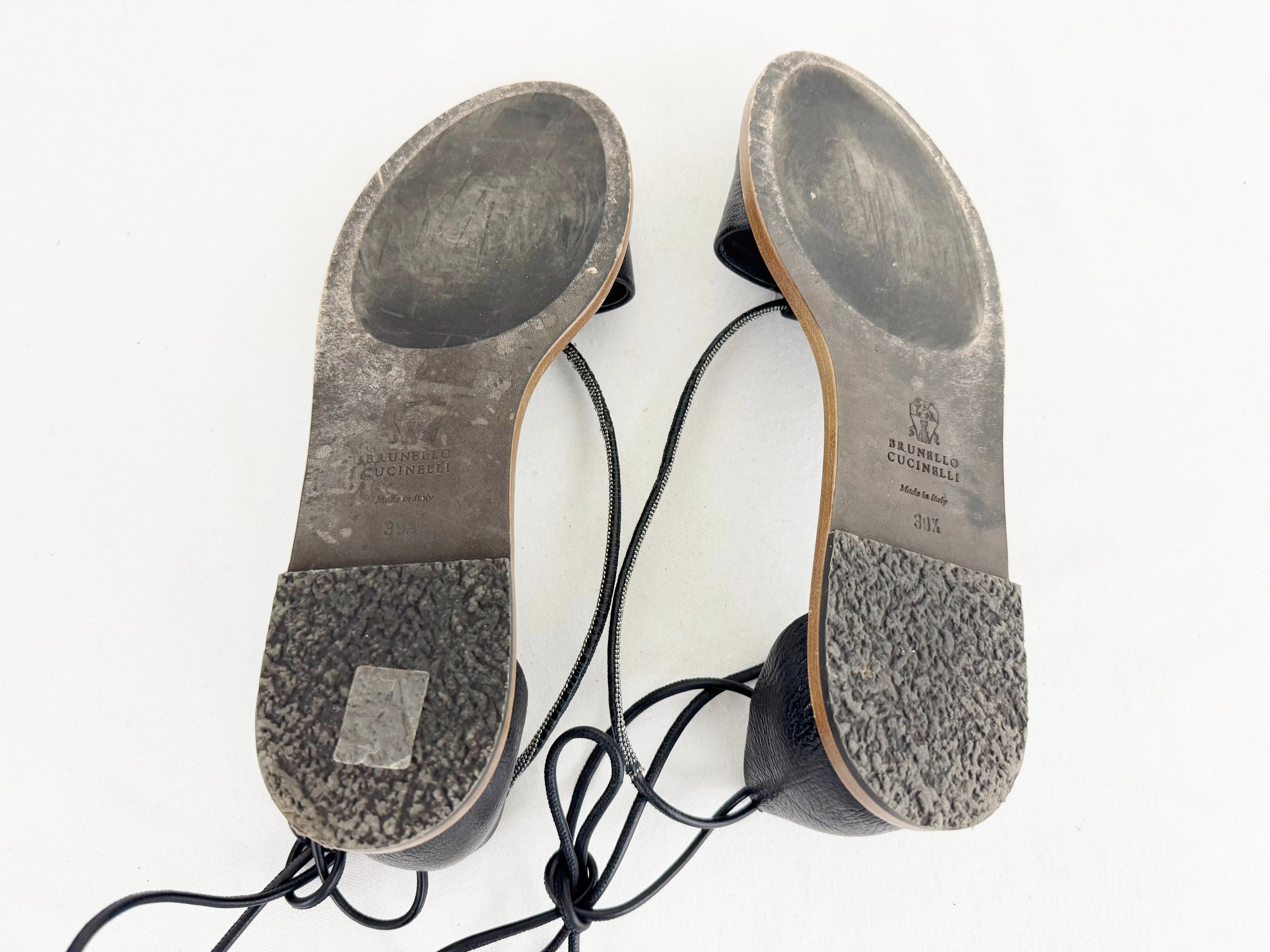 Brunello Cucinelli Lace-Up Sandal Size 9.5