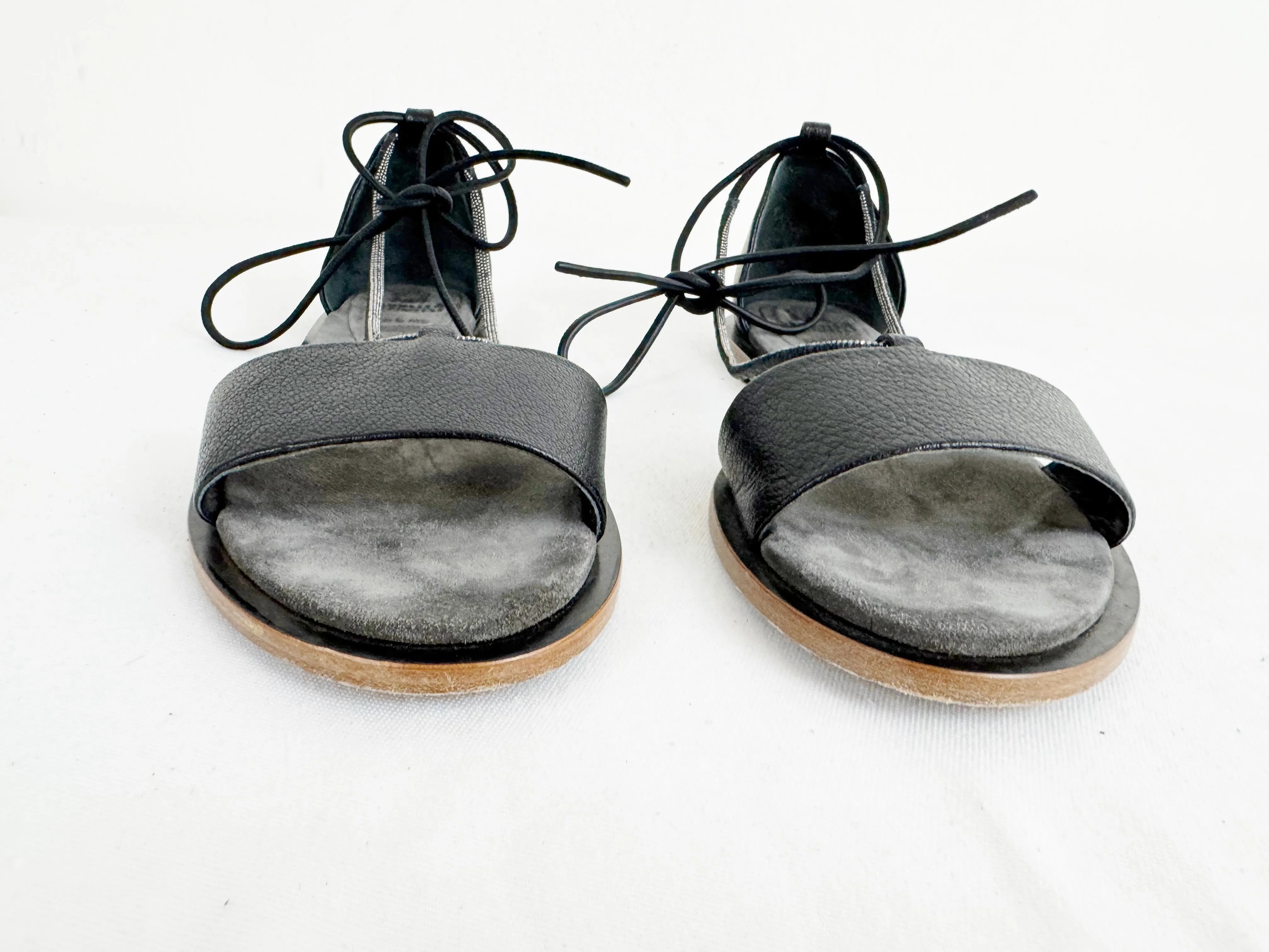 Brunello Cucinelli Lace-Up Sandal Size 9.5