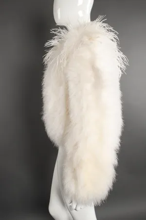 Chubby Marabou & Ostrich Jacket