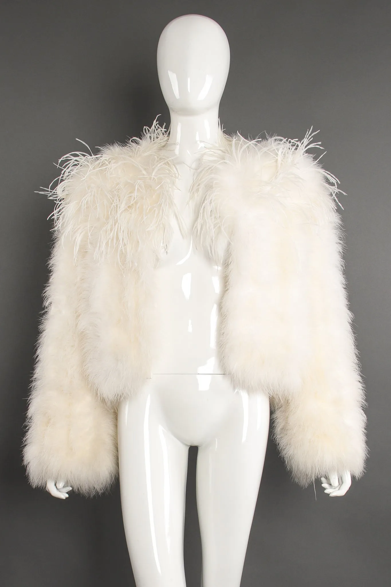 Chubby Marabou & Ostrich Jacket