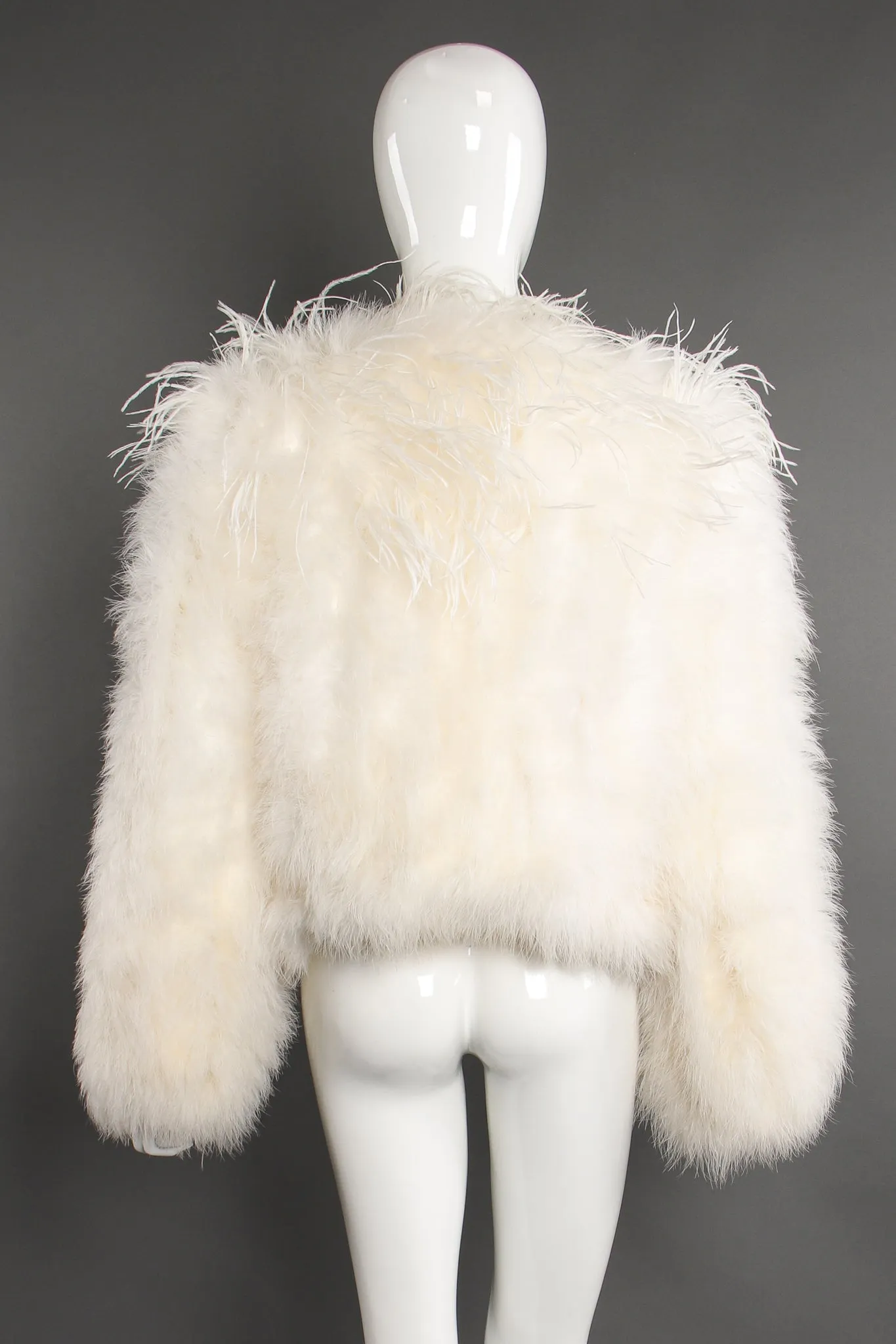 Chubby Marabou & Ostrich Jacket