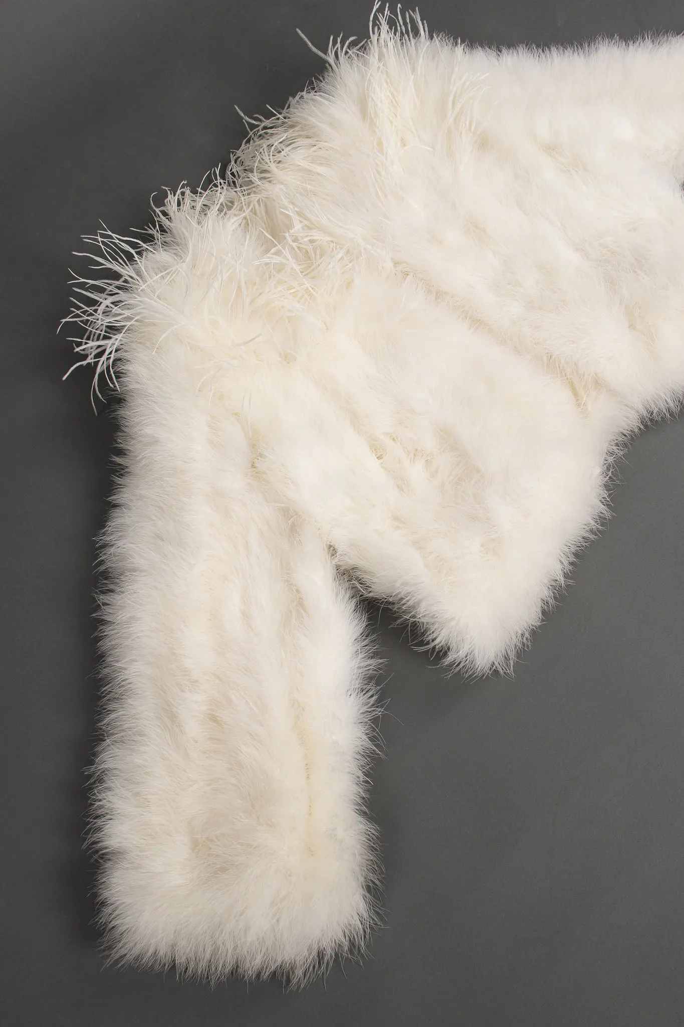 Chubby Marabou & Ostrich Jacket