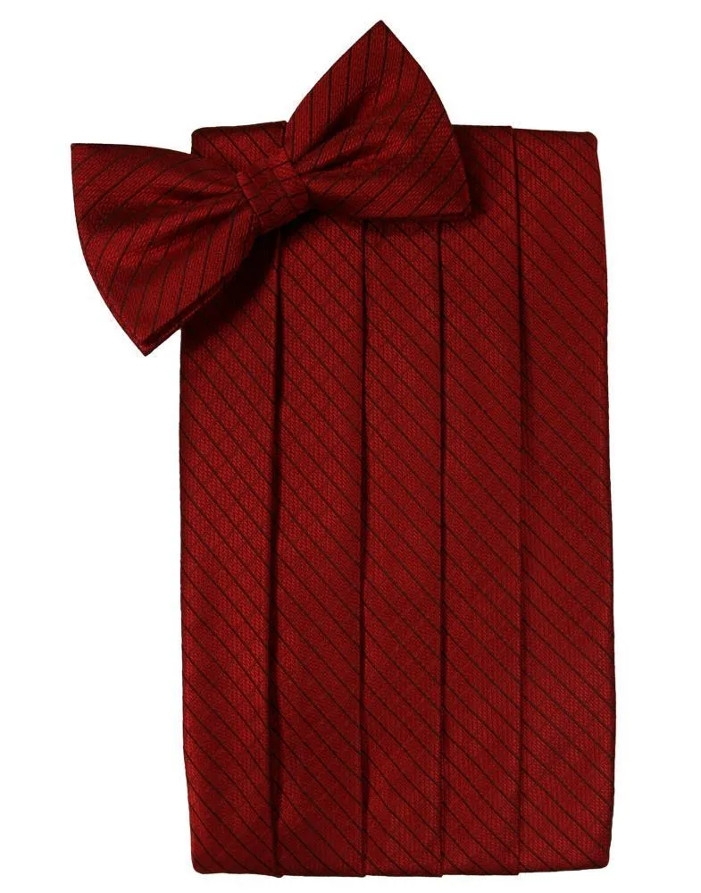 Claret Palermo Kids Cummerbund