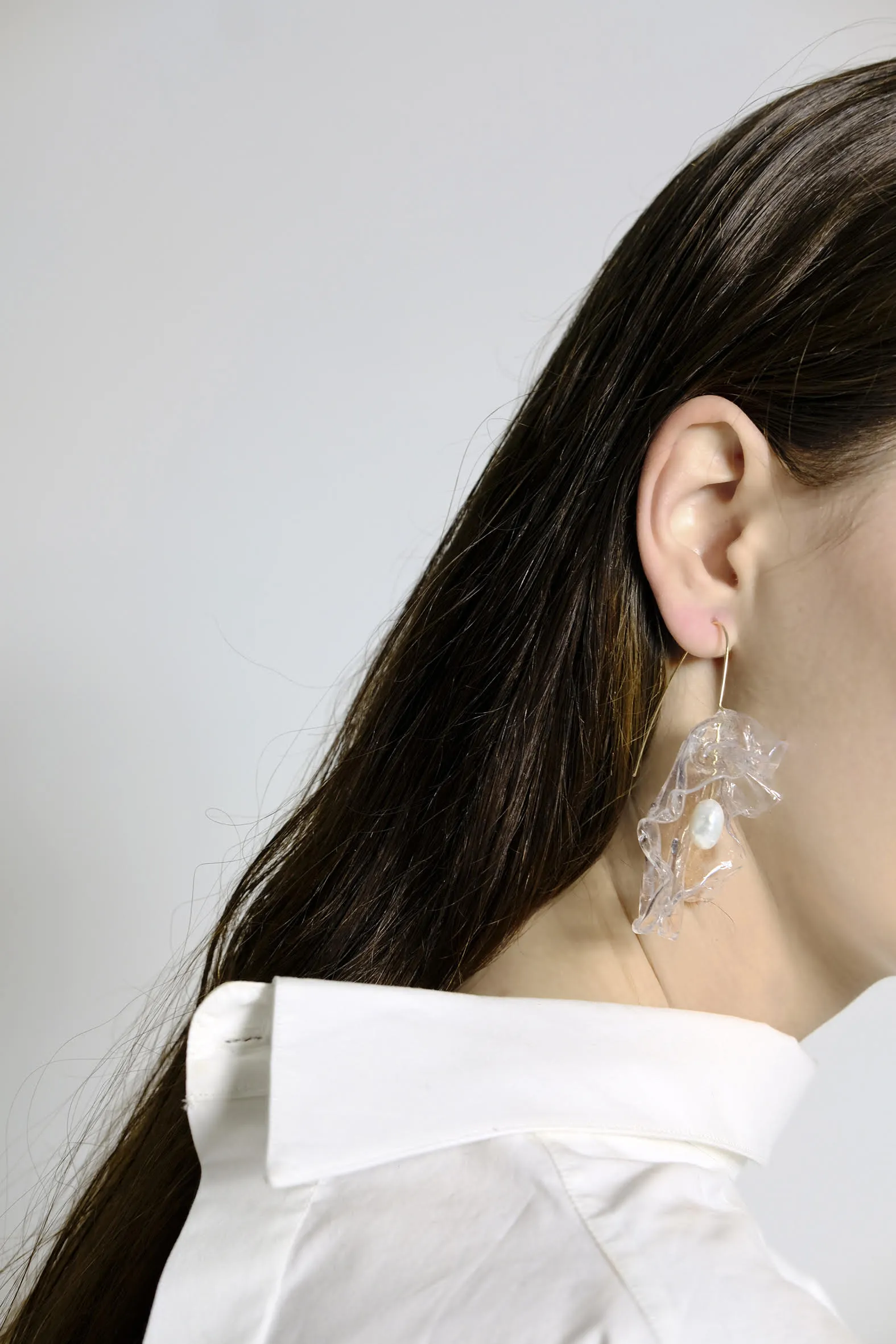 Clear Blossom With Pearl