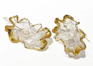 Clear Blossom With Pearl