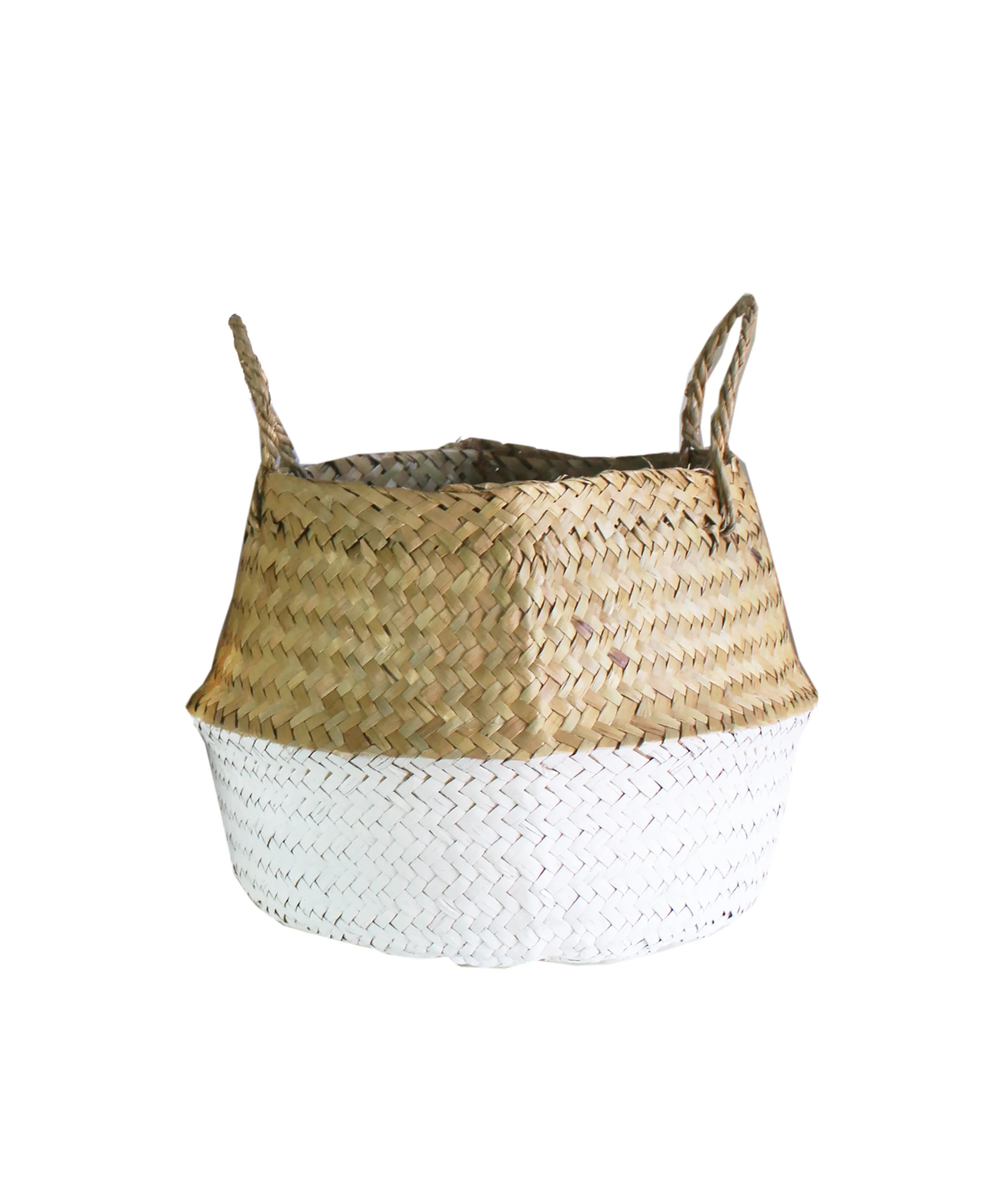 Dipped Sea Grass Woven Basket