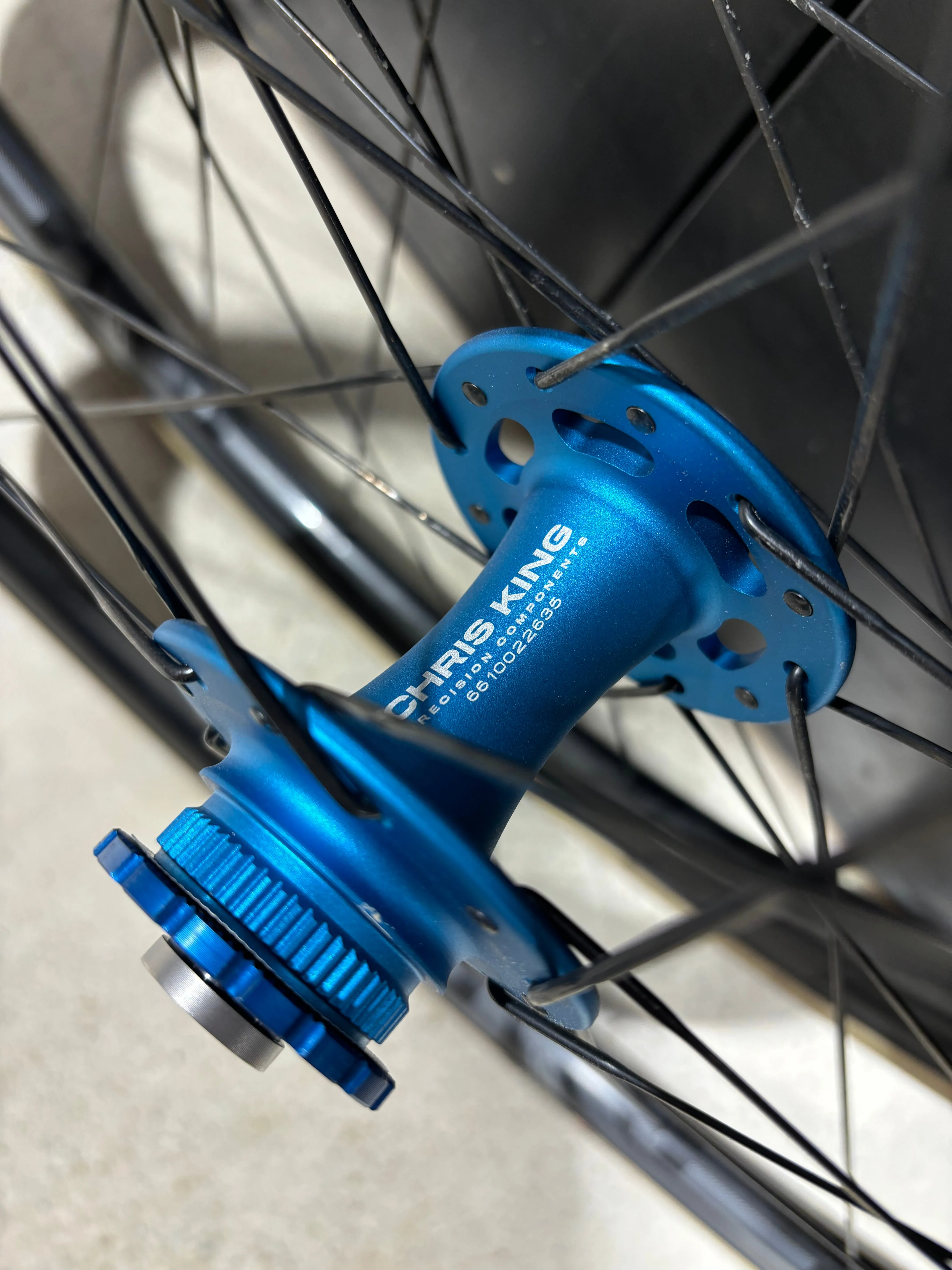 ENVE G23 Tubeless Disc Wheelset -DEMO- Chris King Matte Turquoise Hubs