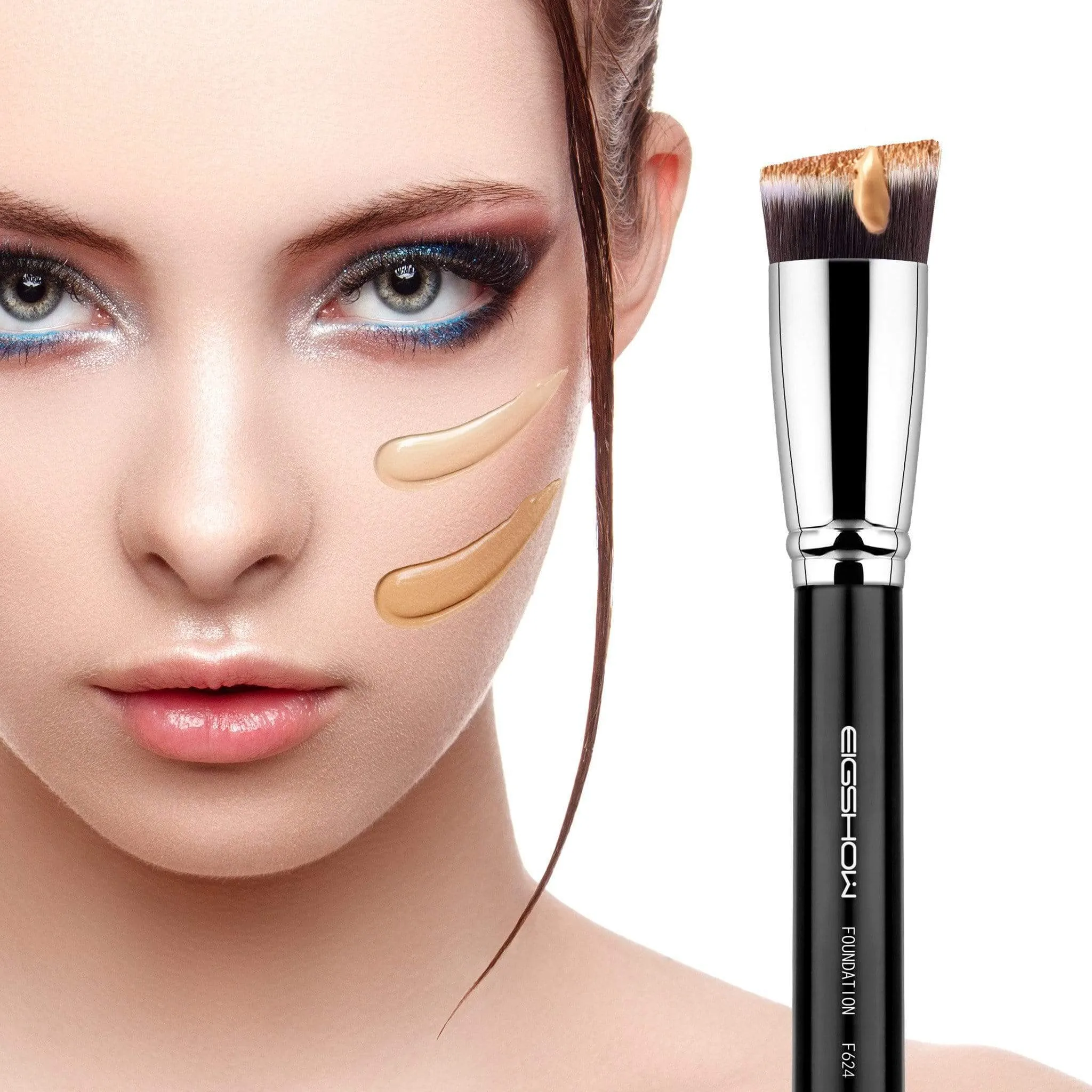 F624 - ANGLED FOUNDATION BRUSH