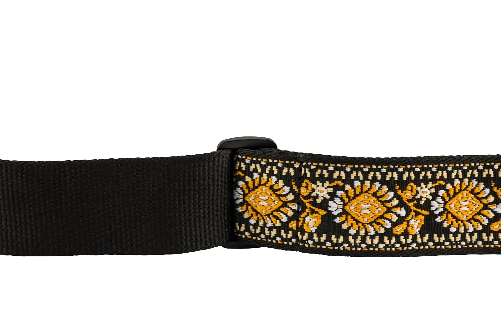 Fender Pasadena Woven Yellow Lotus Guitar Strap