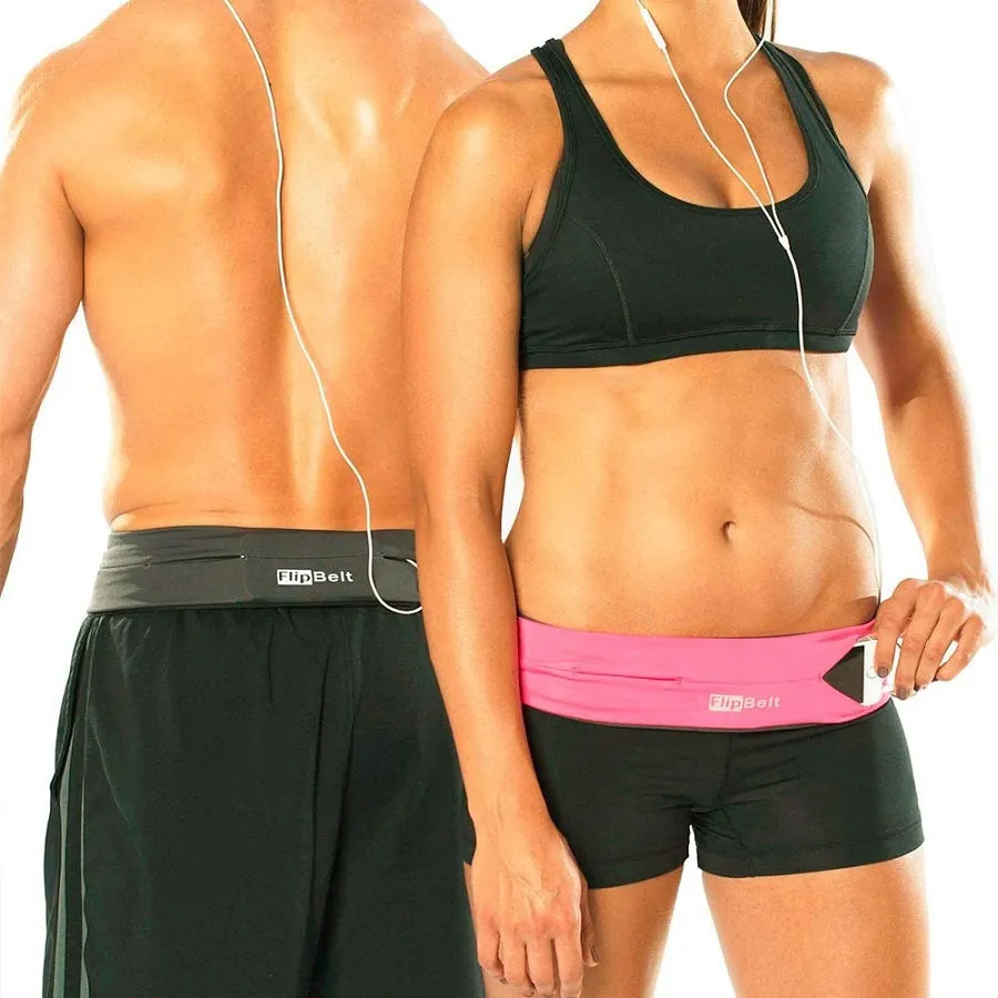 FlipBelt Classic Running Belt - Hot Pink