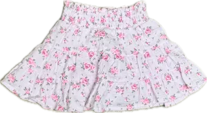 FLOWERS BY ZOE- PINK LIBERTY SKIRT