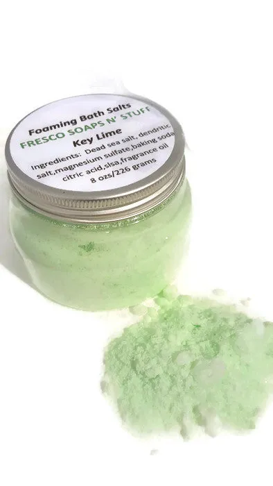 Foaming Bath Salts