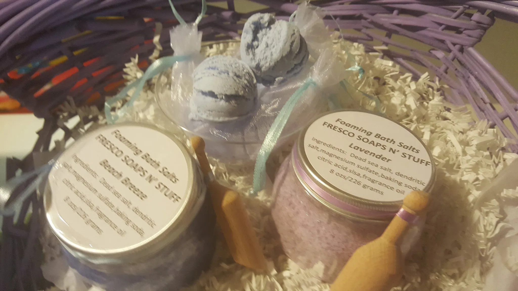 Foaming Bath Salts