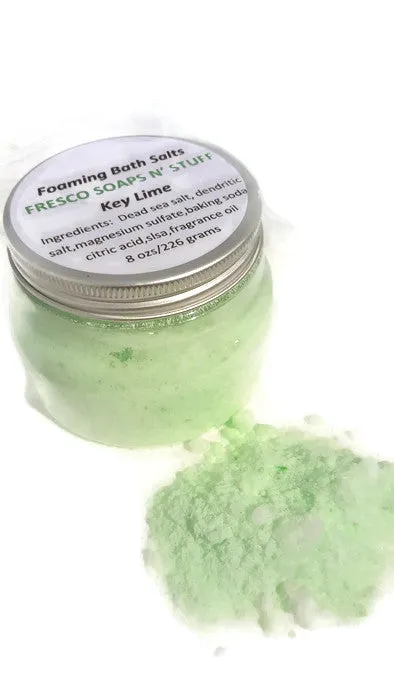Foaming Bath Salts