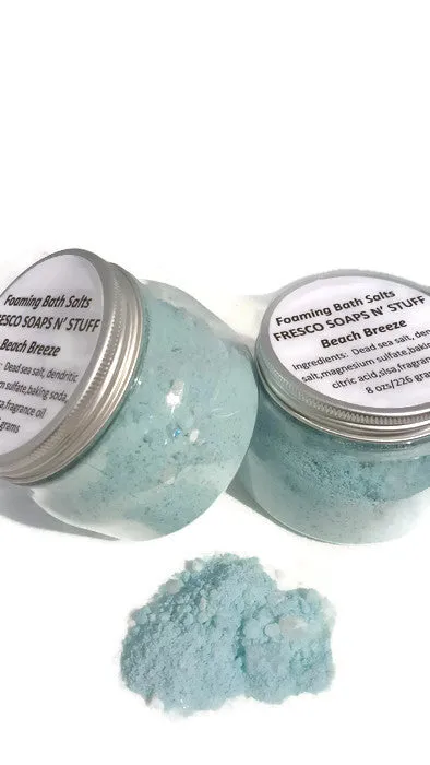 Foaming Bath Salts