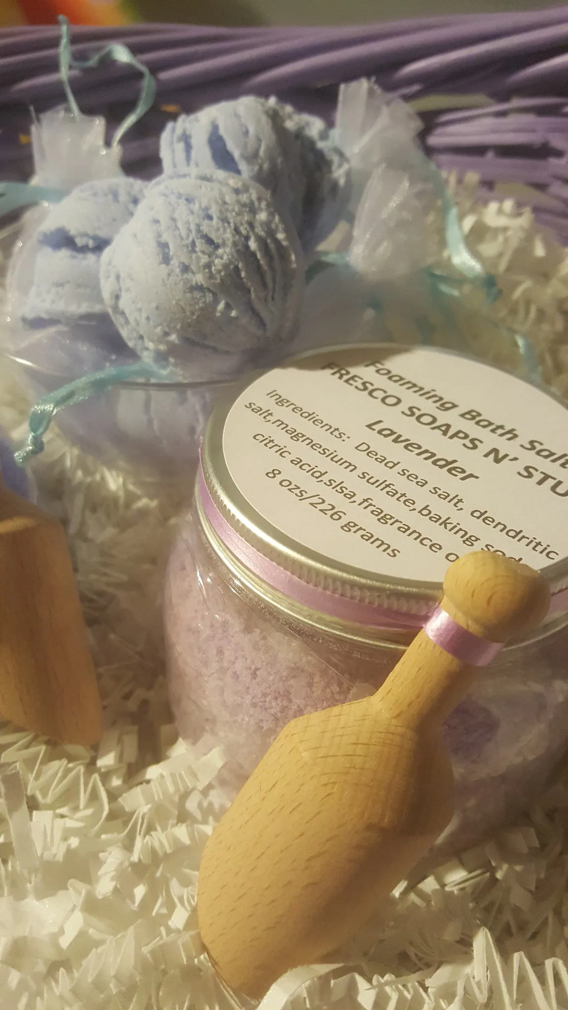 Foaming Bath Salts
