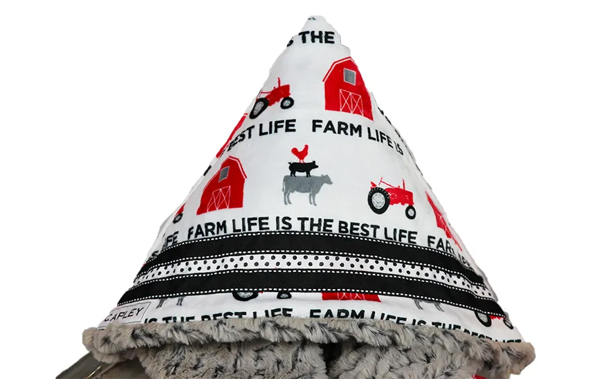 Garret the first multi functional baby blanket