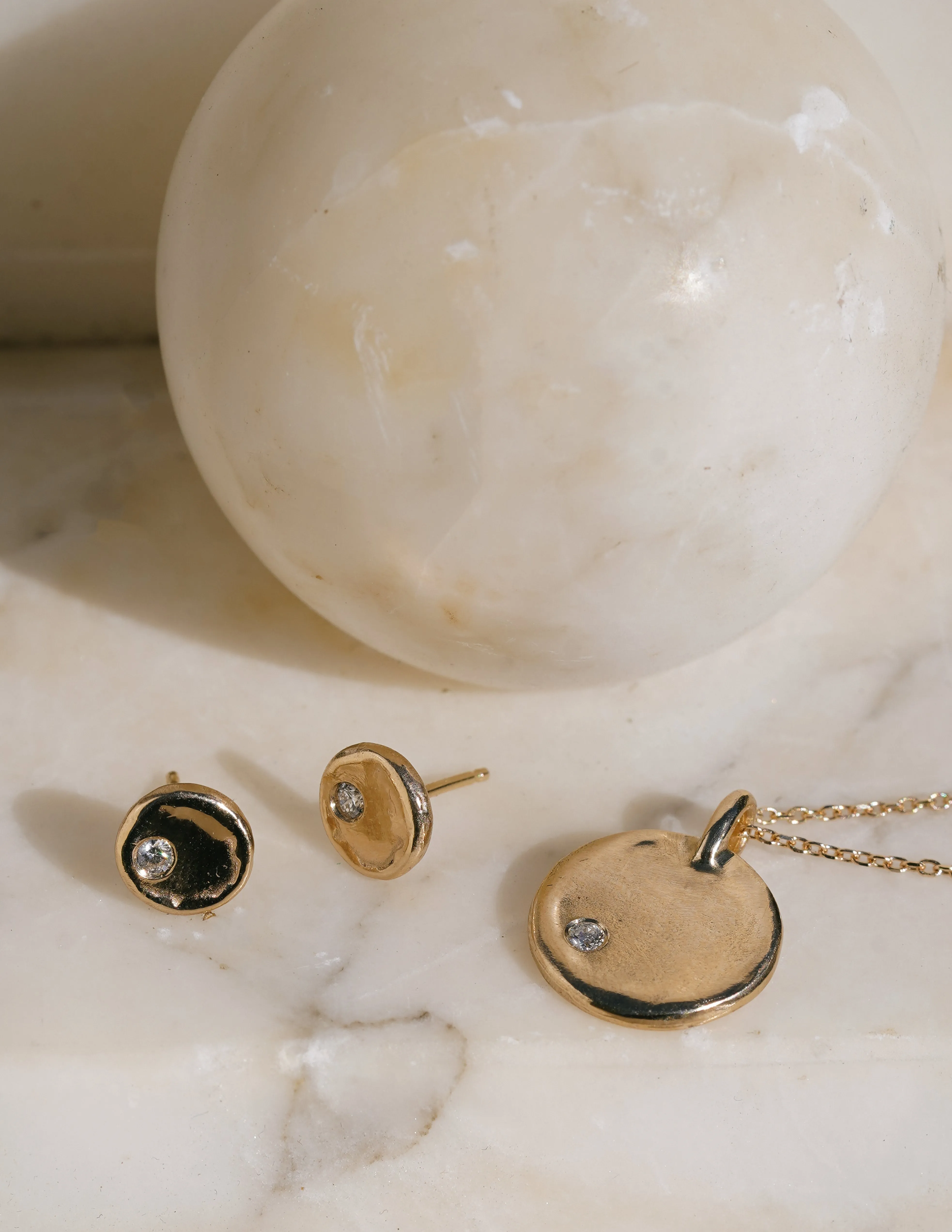 Georgia Necklace | Gold   Diamond