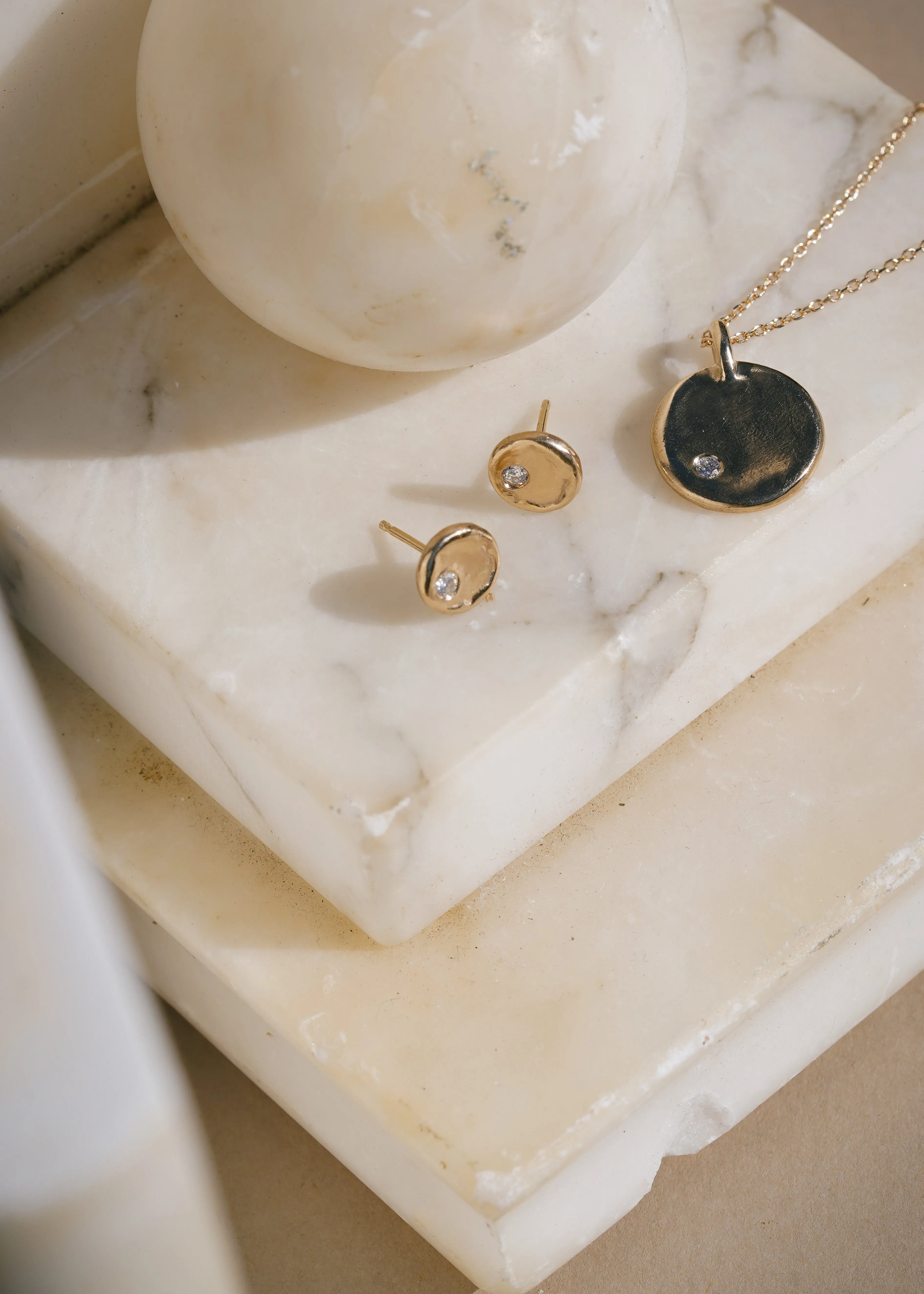 Georgia Necklace | Gold   Diamond