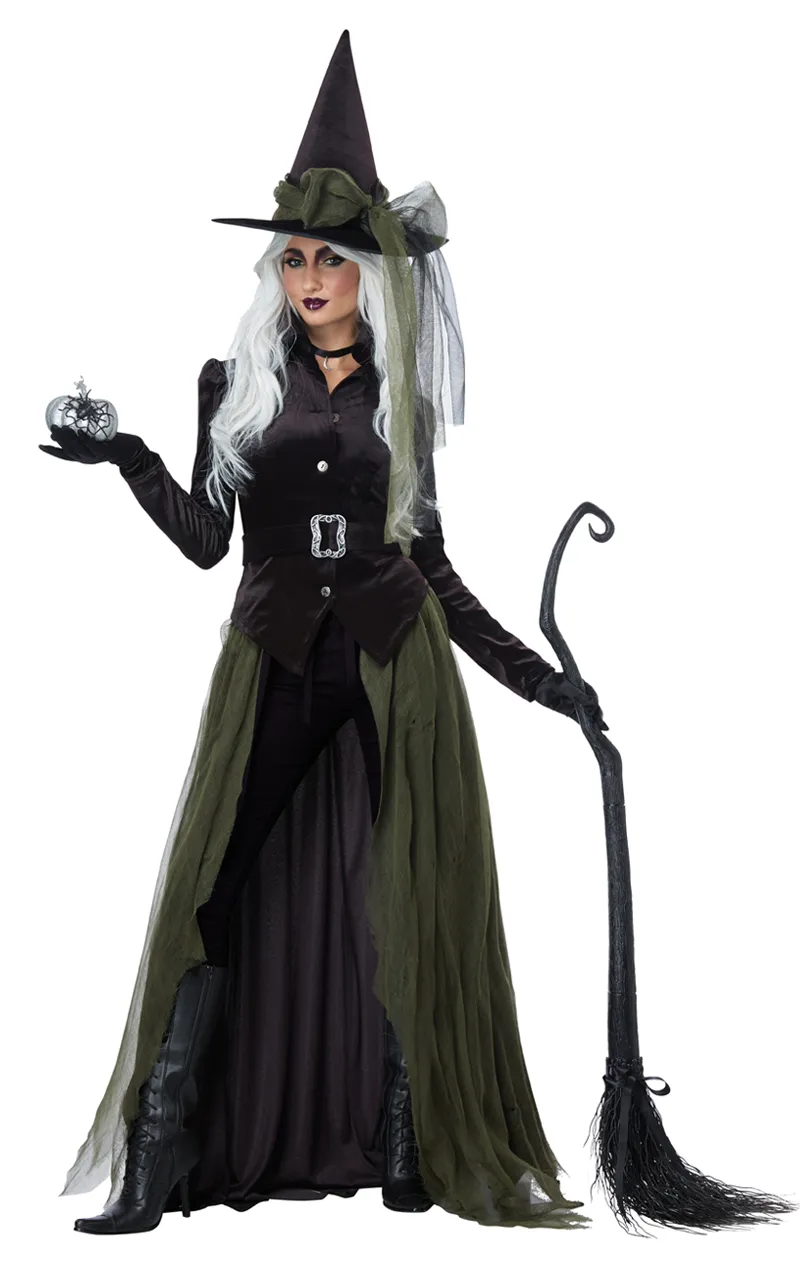 Gothic Witch Halloween Costume